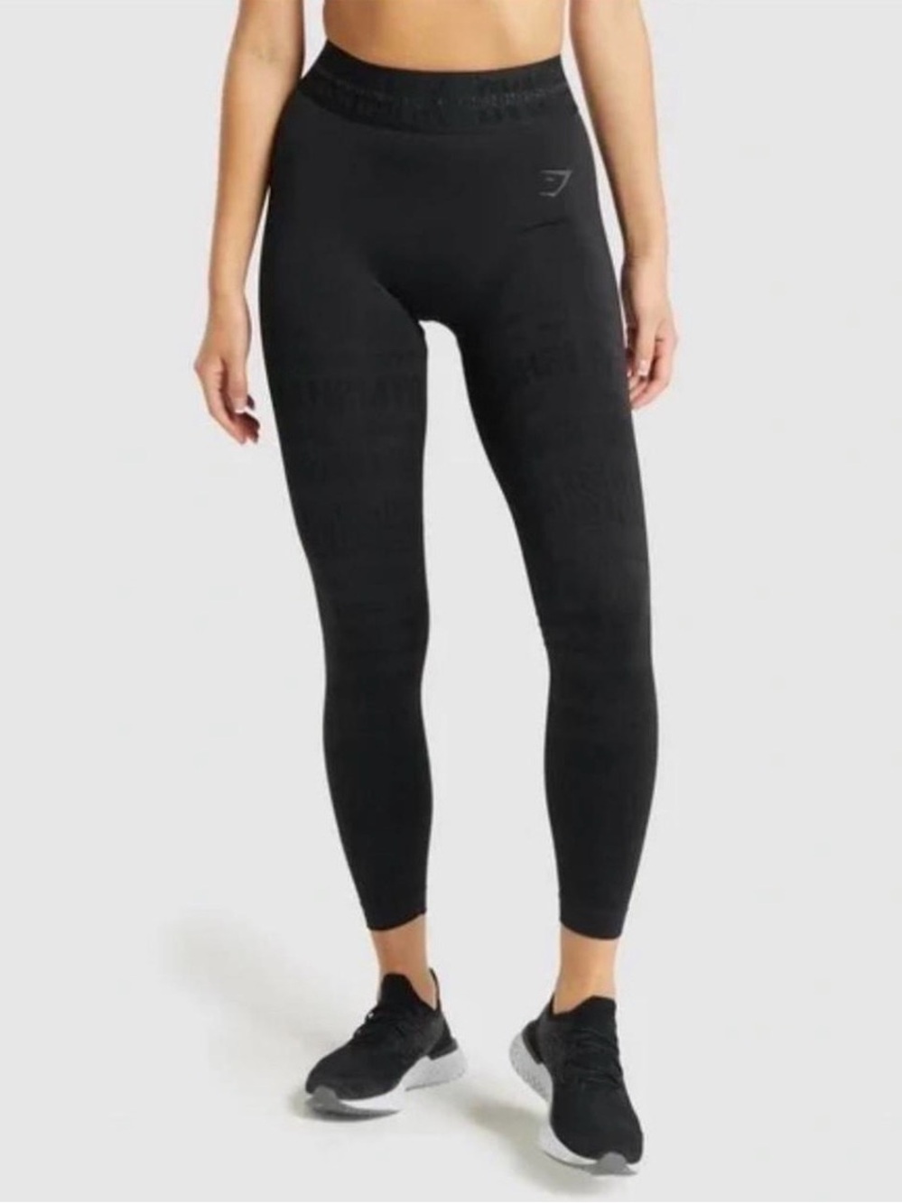 Gymshark Black Vision Logo Leggings